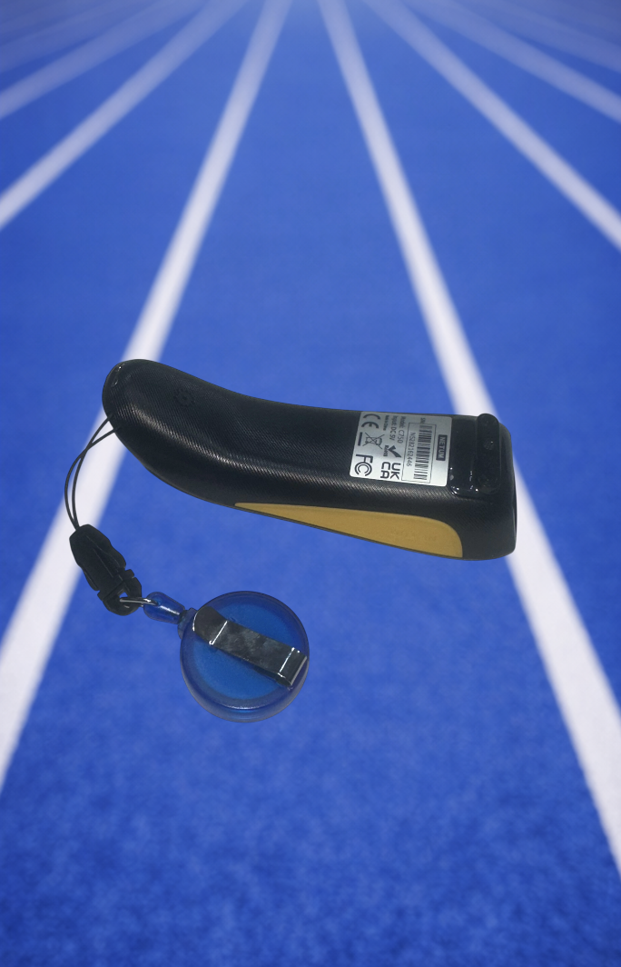 SplitFast barcode scanner underside view